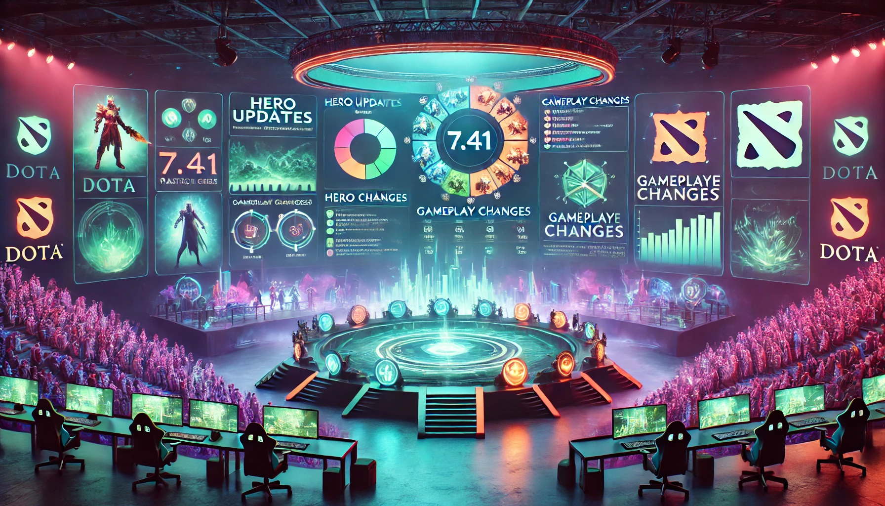 Dota 7.41 Patch Notes Terbaru Perubahan Hero Item dan Meta Game 2026