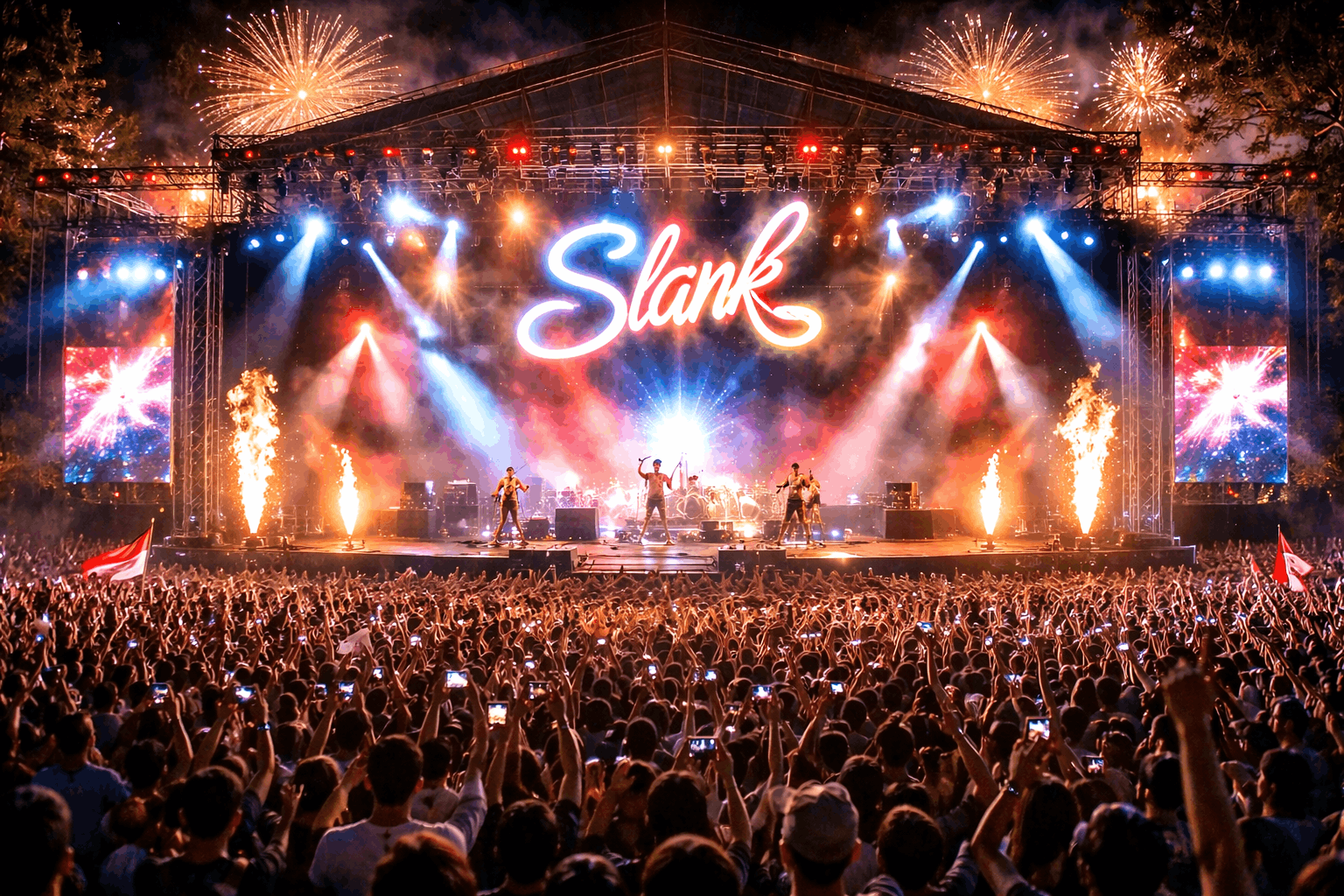 Konser Slank Di Malang 2026 Meriah Ribuan Slankers Padati Panggung Legendaris