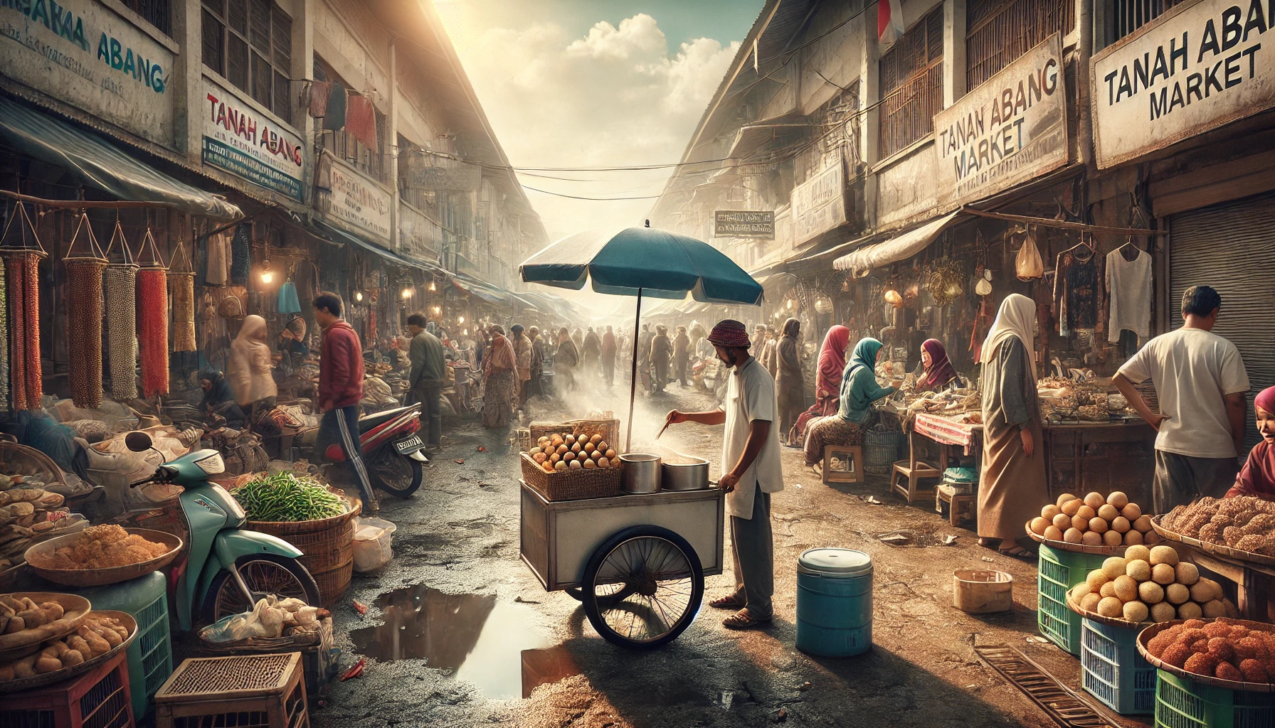 Preman Pecahkan Mangkok Tukang Bakso Viral Di Tanah Abang Bikin Resah Pedagang