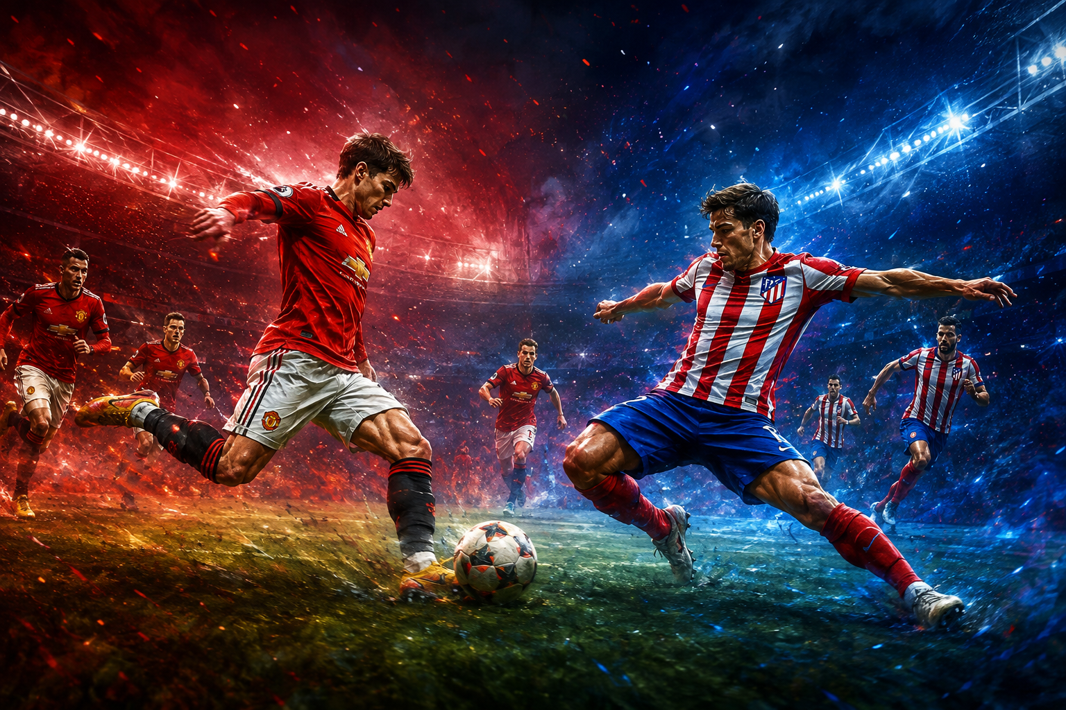 Man Utd Vs Atletico Madrid Highlights