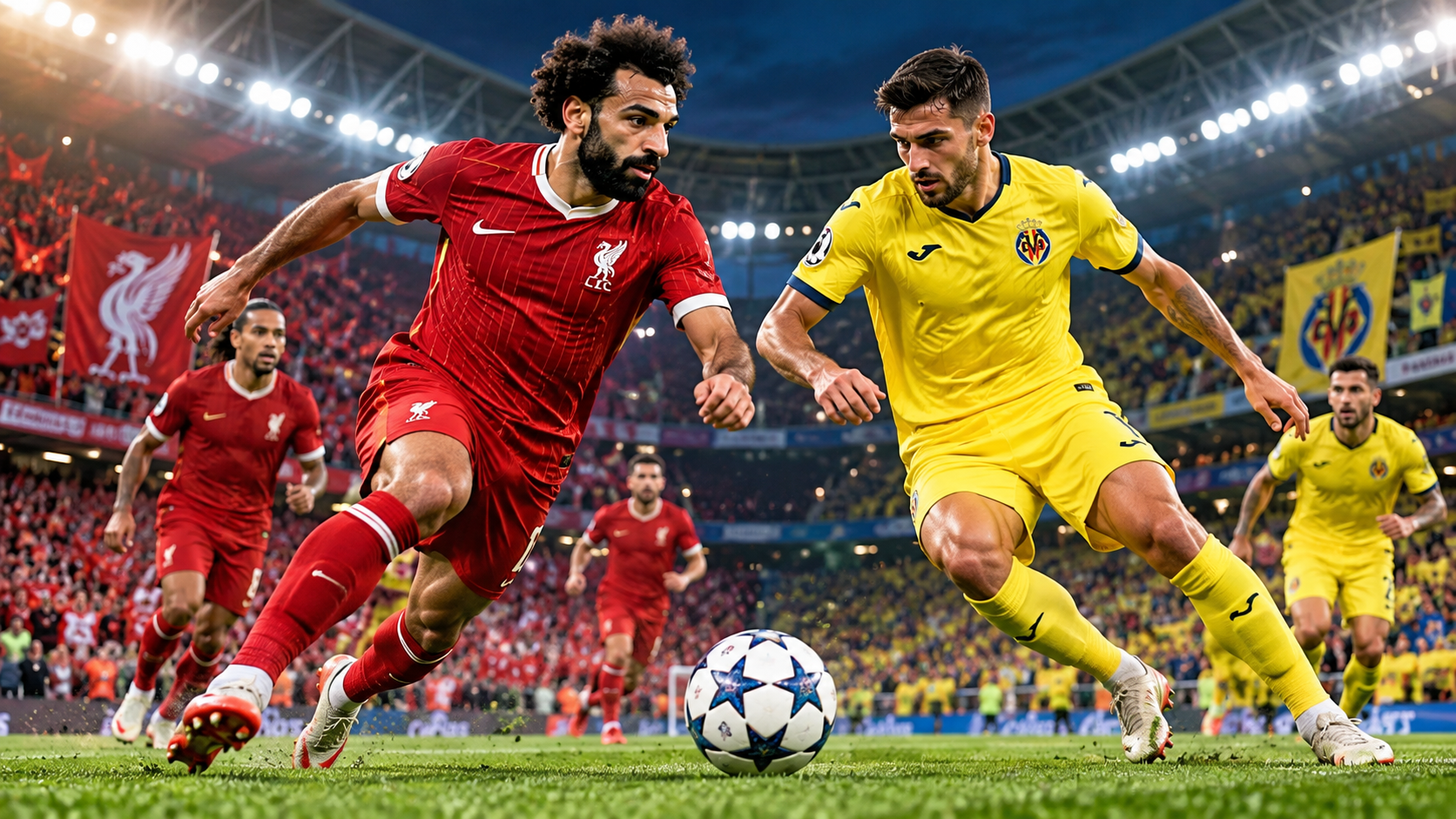 Prediksi Pertandingan Liverpool Vs Villarreal